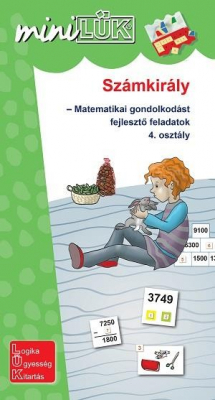 Számkirály - Matematikai gondolkodást fejlesztő feladatok 4. osztály LDI536