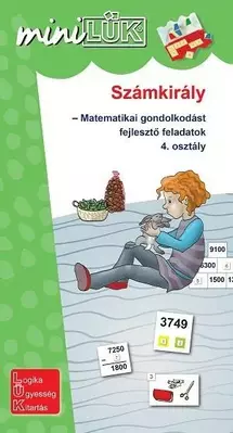 Számkirály - Matematikai gondolkodást fejlesztő feladatok 4. osztály LDI536