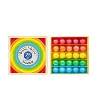Billes & Co üveggolyó szett - mini box - Rainbow