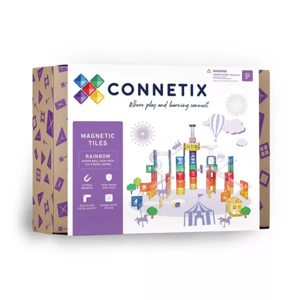 Connetix - Golyópálya Super készlet - 134 db