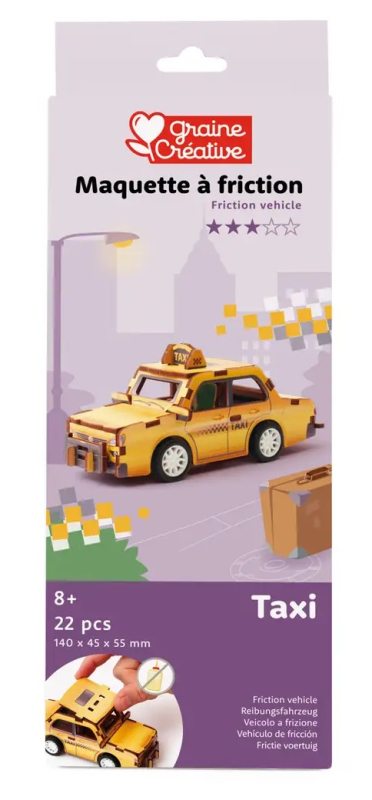 3D puzzle - Taxi