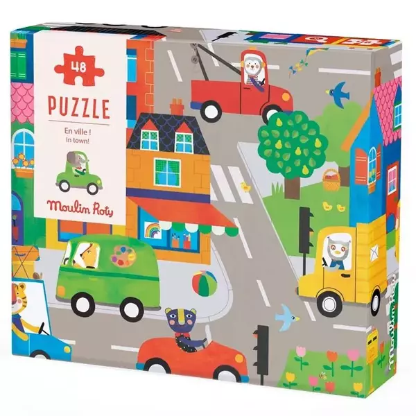 Puzzle - A városban - 48db