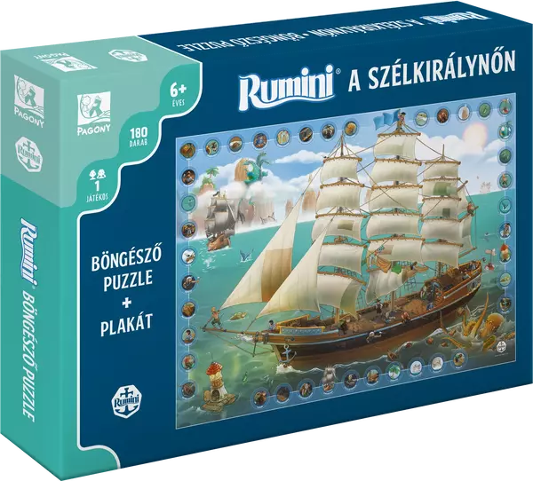 Rumini a Szélkirálynőn - puzzle