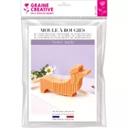 Gyertyaöntő forma - Tacskó 