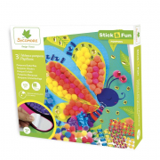 Pompom kép készítés - Pillangók