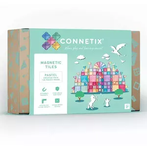 Connetix - Kreatív csomag - Pasztell - 120 db