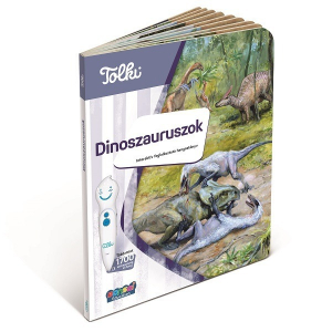 Tolki - interaktív foglalkoztató könyv - Dinoszauruszok