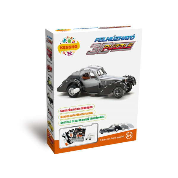 Összerakható lendkerekes szürke oldtimer