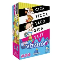 Cica, pizza, taco, gida, sajt - Vízálló kiadás