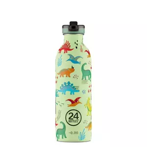 24Bottles Kids kulacs - Jurassic Friends - 500ml - Szívószállal