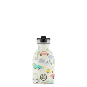 24Bottles Kids kulacs - Adventure Friends - 250ml - Szívószállal