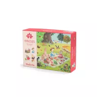 Puzzle - Négy évszak a réten - 4x12db
