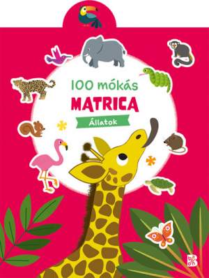 100 mókás matrica - Állatok
