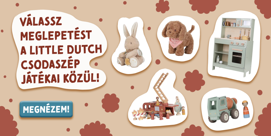 Válassz meglepetést a Little Dutch csodaszép játékai közül! 