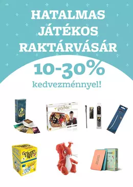 Hatalmas Játékos Raktárvásár