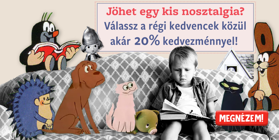 Nosztalgiázz! – Gyerekkori kedvenceink akár 20% kedvezménnyel