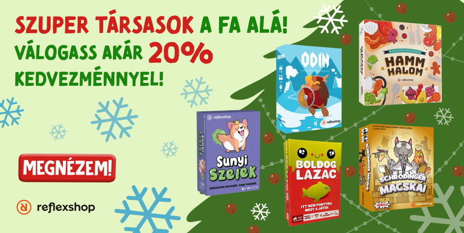 Maratoni társasozások a Reflexshoppal!