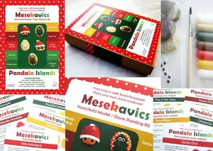 Mesekavics festőkészlet - karácsonyi