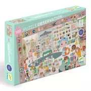 Megfigyeltető puzzle - Djeco játékbolt - 100db