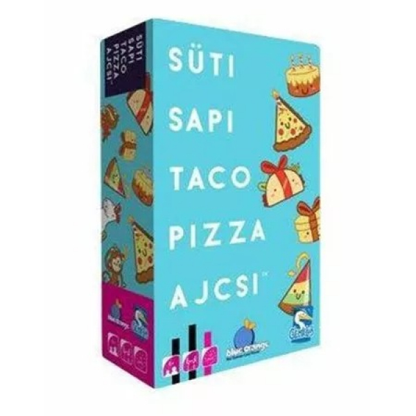 Süti, sapi, taco, pizza, ajcsi	