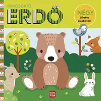 Rakosgató - Erdő - Négy állatos kirakóval 