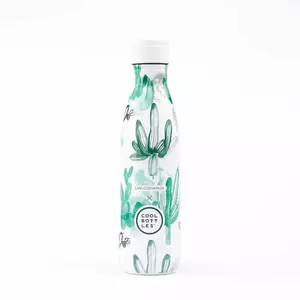 Rozsdamentes acél termosz - Watercolor Cactus - 500ml