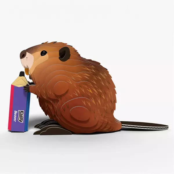 EUGY - Hód 3D puzzle