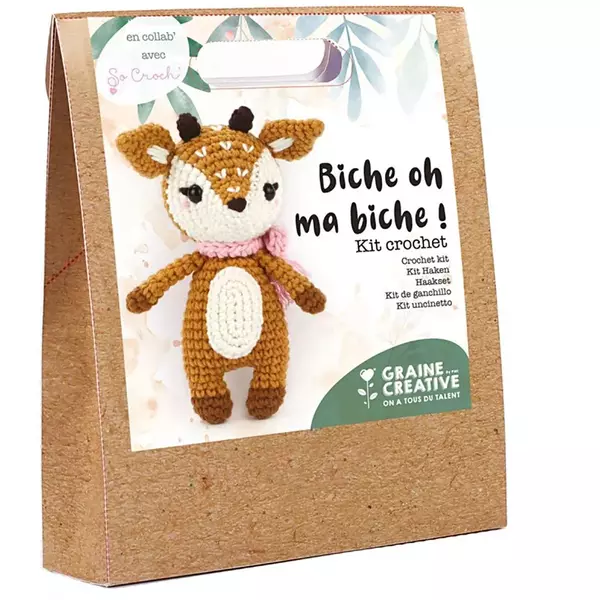 Amigurumi készlet – Őzike - 17 cm