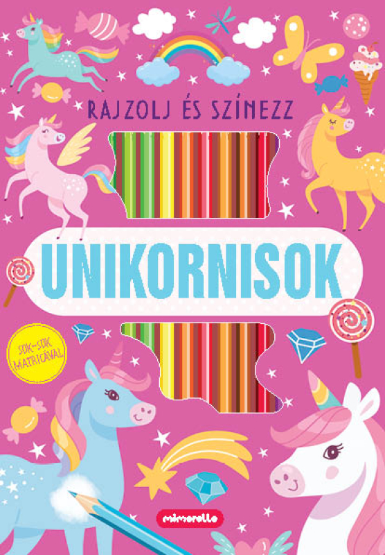 Unikornisok - Rajzolj es szinezz!