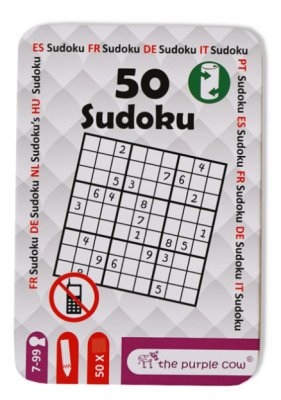 50 Sudoku - Foglalkoztató kártyák
