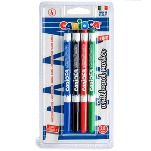 Carioca - Whiteboard marker - 4db