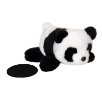 Plüss panda - Vállra tehető - 13 cm
