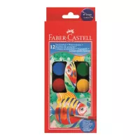 Faber-Castell - Vízfesték szett - 12db - 24mm-es