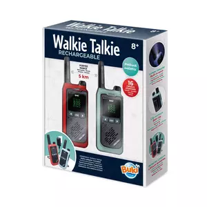 Újratölthető walkie-talkie 5 km-es hatótávolsággal