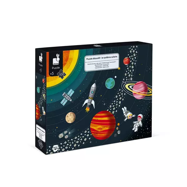 Oktató puzzle - A Naprendszer, 100db