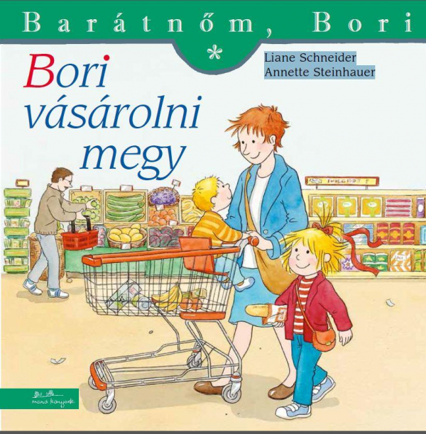 Bori vásárolni megy - Barátnőm, Bori füzetek