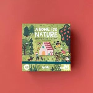 Puzzle - A természet otthona - 40db