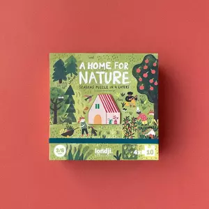 Puzzle - A természet otthona - 40db