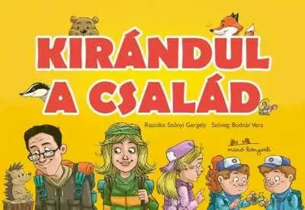 Kirándul a család - leporelló