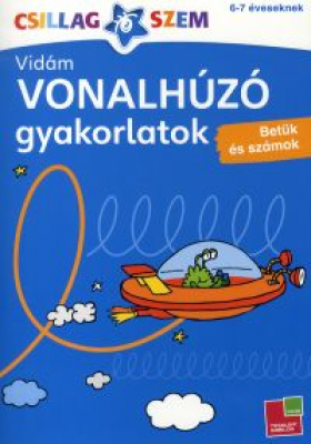 Vidám vonalhúzó gyakorlatok - Betűk és számok