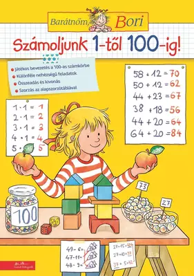 Számoljunk 1-től 100-ig! - Barátnőm, Bori foglalkoztatófüzetek