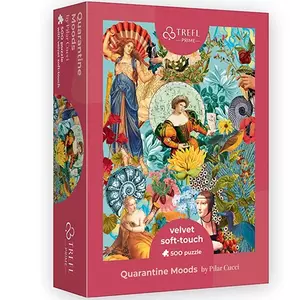 Bársony tapintású puzzle - Élet bezárva - 500 db