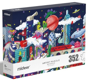 Művészi puzzle - Metropolis - 352db-os