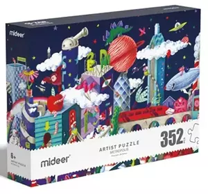 Művészi puzzle - Metropolis - 352db-os