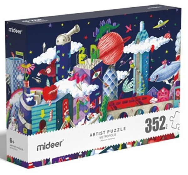 Művészi puzzle - Metropolis - 352db-os