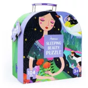 Puzzle bőröndben - Alvó szépségek - 104db-os