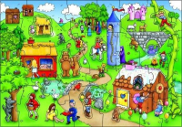 Mese - óriás puzzle