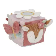 Plüss készségfejlesztő kocka - Fairy garden