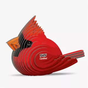 EUGY - Vörös kardinálispinty 3D puzzle
