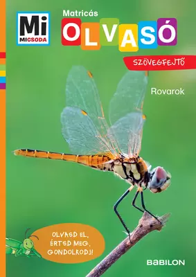 Rovarok - Matricás szövegfejtő - Mi Micsoda olvasó